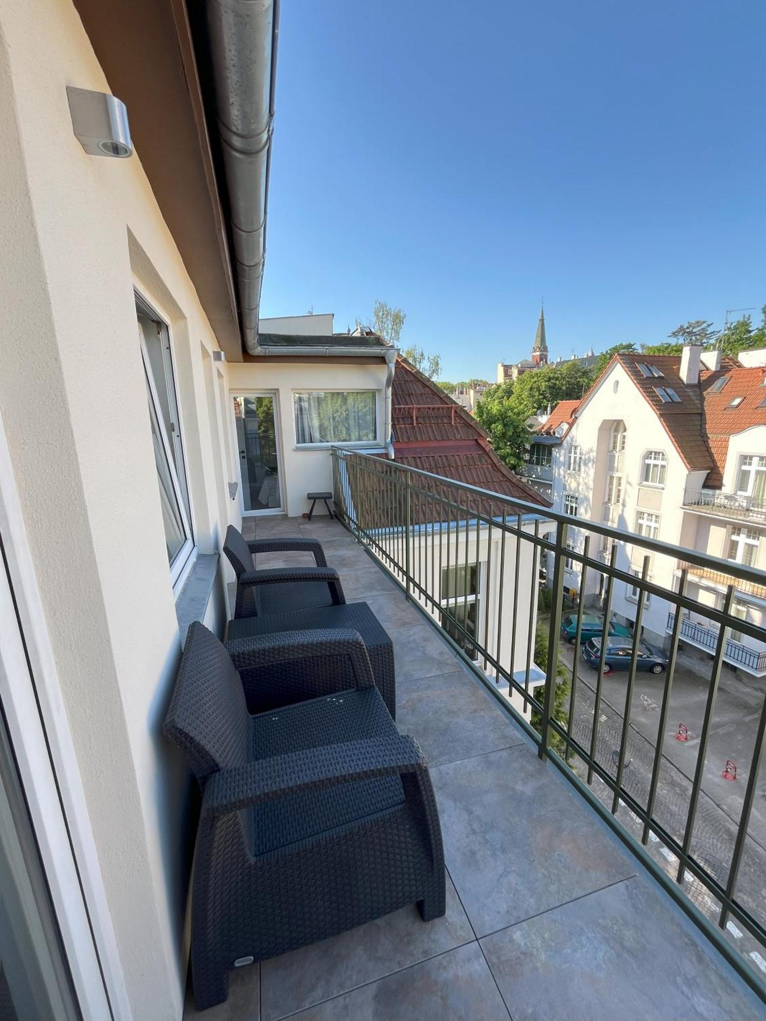 Appartamento Sopot On The Roof Esterno foto